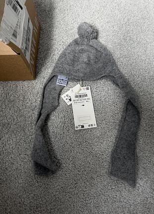Шапочка zara home з кашеміру
