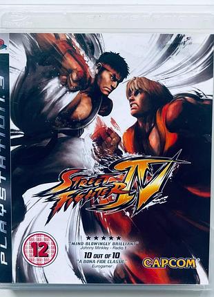 Street fighter iv, б/у, английская версия - диск для playstation 3
