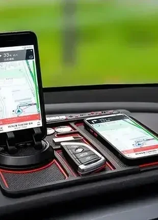 Протиковзкий килимок органайзер в авто 4в1 redline