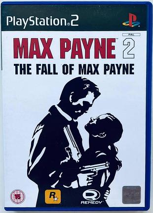 Max payne 2: the fall of max payne, б/у, английская версия - диск для playstation 2