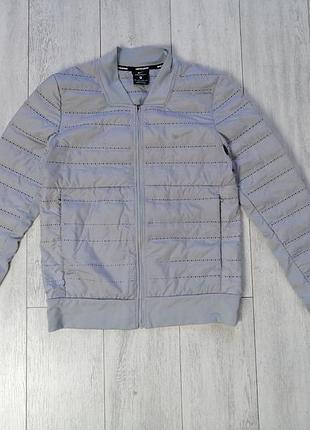 Беговая пуховая куртка nike aeroloft running jacket (оригинал) / размер xs