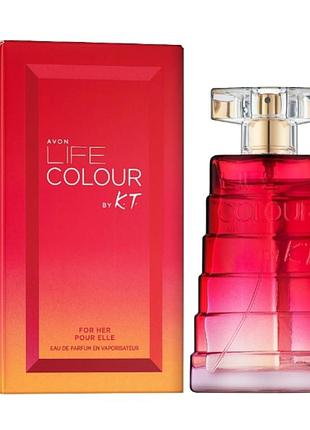 Парфюмированная вода life color by kenzo takada от avon, 50 мл