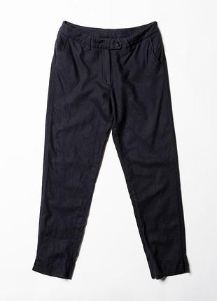 Franck namani women’s blue wool trousers pants [pwh017342]