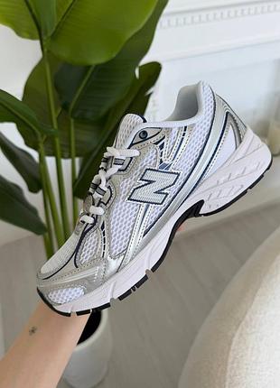 Кросівки new balance 740 white navy blue