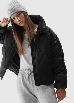 Куртка пуховик жіночий спортивний оверсайз 4f  women's synthetic-fill down jacket