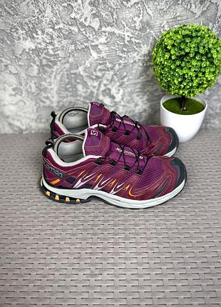 Salomon xapro 3d кроссовки 39 размер трекинговые яркие