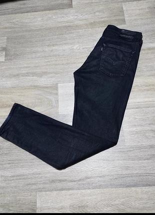 Чоловічі темно-сині джинси levis 508, розмір по бирці — 32/32.