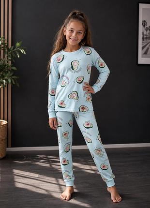 Піжама primark 12–13 років (152-158 см) з авокадо домашній комплект,