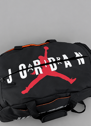 Nike jordan сумка - рюкзак 2в1 спортивна 50*32*22см