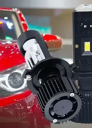 Світлодіодні led лампи h7 y10 60 вт 12000лм 6000к 9-18v цоколь h7