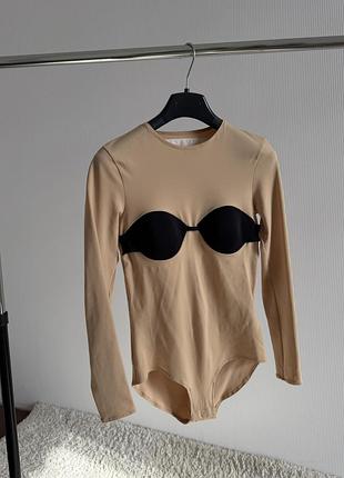 Боді h&m x margiela