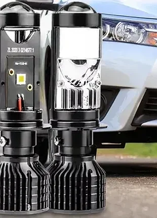 Світлодіодні led лампи y10 h4 mini 70w 6000k 7000lm