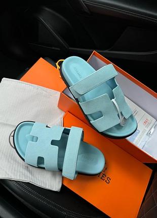 Розпродаж шльопанці h€r\\m$s chypre sandals suede blue