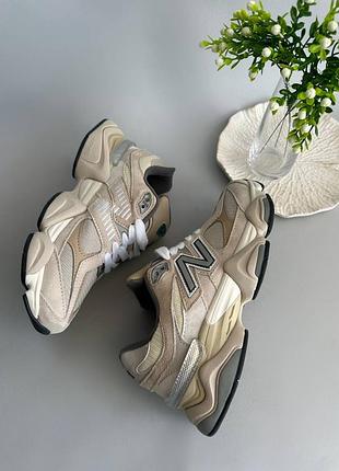 Стильные женские кроссовки new balance 9060 sea salt