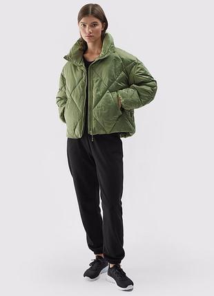 Куртка пуховик жіночий спортивний оверсайз 4f women's synthetic-fill down jacket