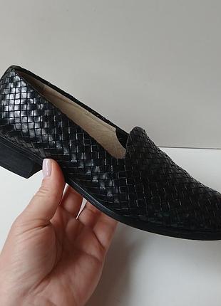 Фірмові лофери bally, шкіра, р.36