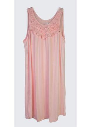 Нічна сорочка жіноча diao.nana f1813 2xl(р) персиковий