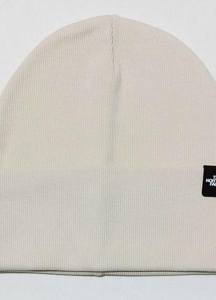 Демисезонная шапка the north face kraft 30111 54см(р) молочный
