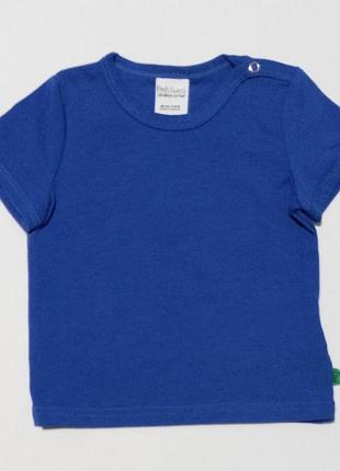 Футболка для мальчика green cotton 77000 62-68см(р) синий