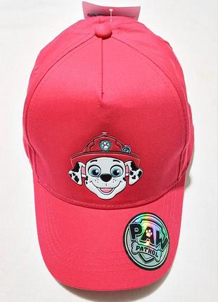 Бейсболка детская paw patrol c&a 40468 56-58см(р) красный
