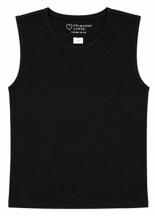 Майка для девочки primark 85134 128-134см(р) черный