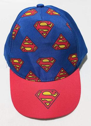 Бейсболка дитяча superman bendu 25594 50-52см(р) синій з червоним