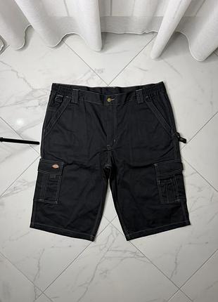 Чорні робочі карго-шорти dickies великого розміру (de 58 / xxl-3xl)