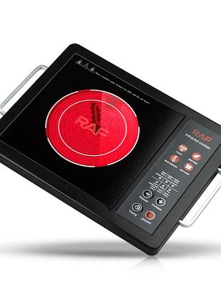 Електрична настільна інфрачервона плита на одну конфорку raf r 8006в 3500w