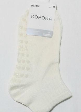 Носки (кашемир) женские корона by5490 36-41(р) 23-27см молочный