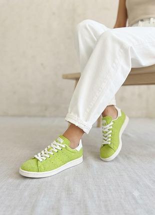 Шкіряні фетрові кеди adidas stan smith & pharrell williams