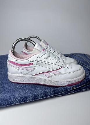 Кросівки для дівчинки reebok шкіряні натуральна шкіра