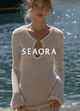 Сукня вʼязана літня seaora