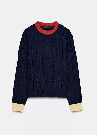 Светр кофта zara розмір м (краще на с)