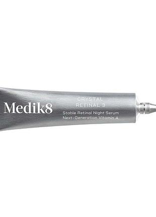 Нічна сироватка зі стабільним ретиналем medik8 crystal retinal 3