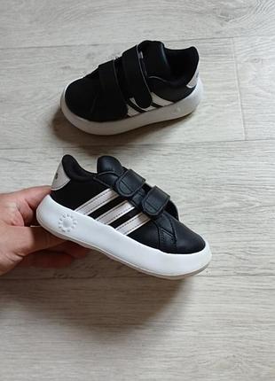 Кросівки на хлопчика adidas grand court 2.0 black оригинал.