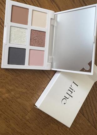 Палетка тіней для повік lithe beauty astral eyeshaddow palette (6 г)