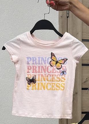 Рожева дитяча футболка з принтом children’s place little star 9111