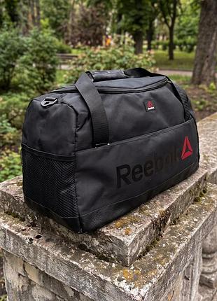 Спортивна сумка reebok, сумка в спортзал, сумка дорожня, сумка чоловіча через плече 4