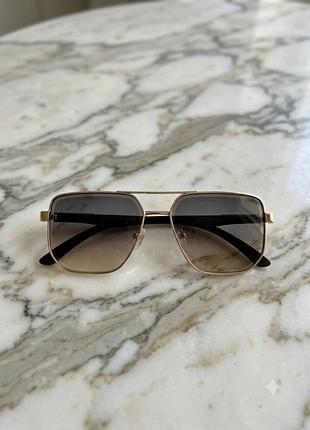 Солнцезащитные очки cartier / мужские очки картье премиум качества