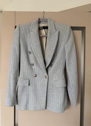 Жакет твідовий zara
