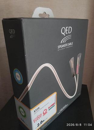 Qed xt 25, (ua) акустический кабель hi fi, 2х2м. новый в упаковке