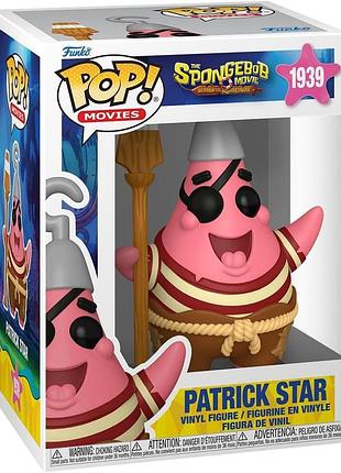Funko pop movies: фигурка губка боб - патрик the spongebob movie patrick star #1939 collectable vinyl figure