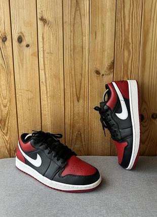 Чоловічі шкіряні кросівки кеди взуття air jordan 1