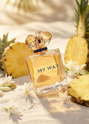 My way sunny vanilla giorgio armani 90 мл женские