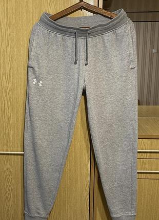 Спортивні трикотажні штани на флісі,джогери under armour rival fleece joggers.оригінал.