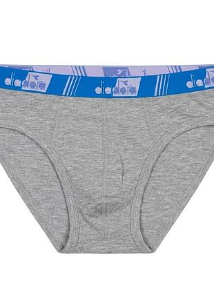 Трусы слипы для мужчины diadora lycra® bdo97293 s серый