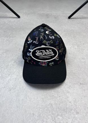 Бейсболка кепка von dutch big logo