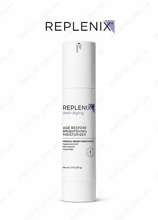 Освітлюючий зволожувальний крем replenix age restore brightening moisturizer 50г
