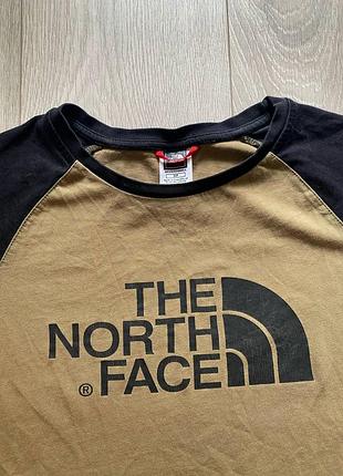 The north face футболка мужская s | оригинал | черная/бежевая