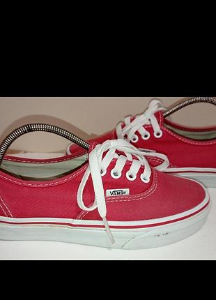 Брендовые котоновые кроссовки vans.